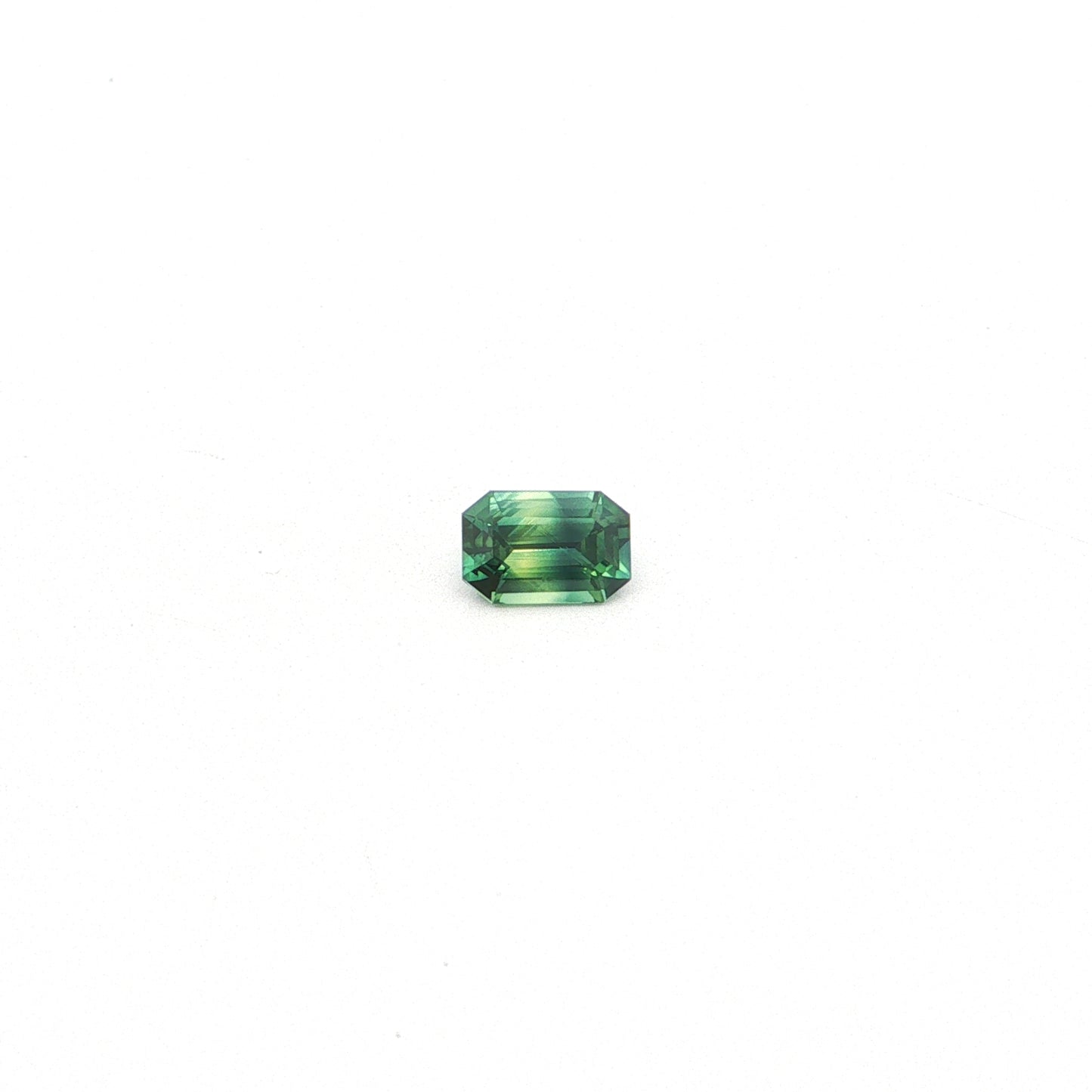 Bicolor Sapphire Emerald Cut 1.25ct (H) 7.56x5.08mm 900pct