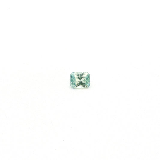 Bicolor Sapphire Emerald Cut 1.13ct (H) 6x4.8mm 900pct