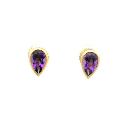 AM PS BZL ER 1.46CT 18KY KC9350