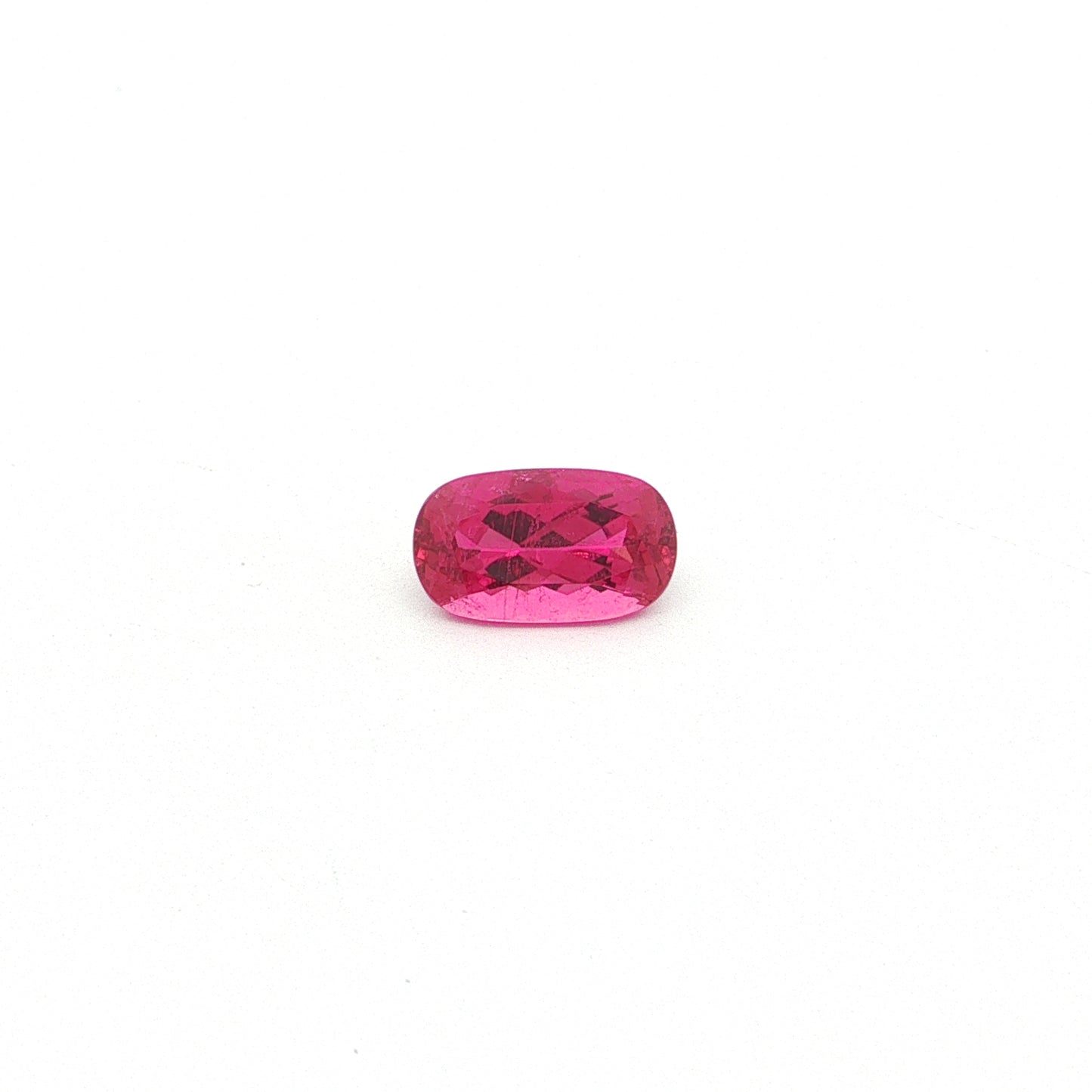 Rubellite Tourmaline Cushion 3.19ct (H) 11.5x1.8mm 400pct